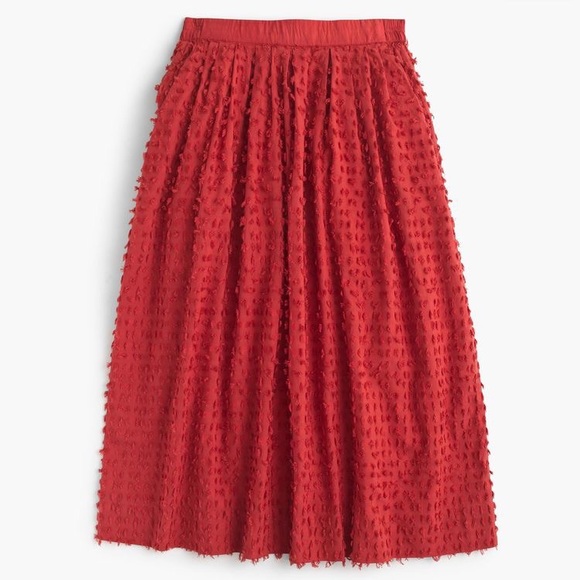 J. Crew Dresses & Skirts - J.Crew midi skirt in clip dot